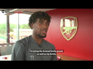 Alex iwobi has signed a new long term contract