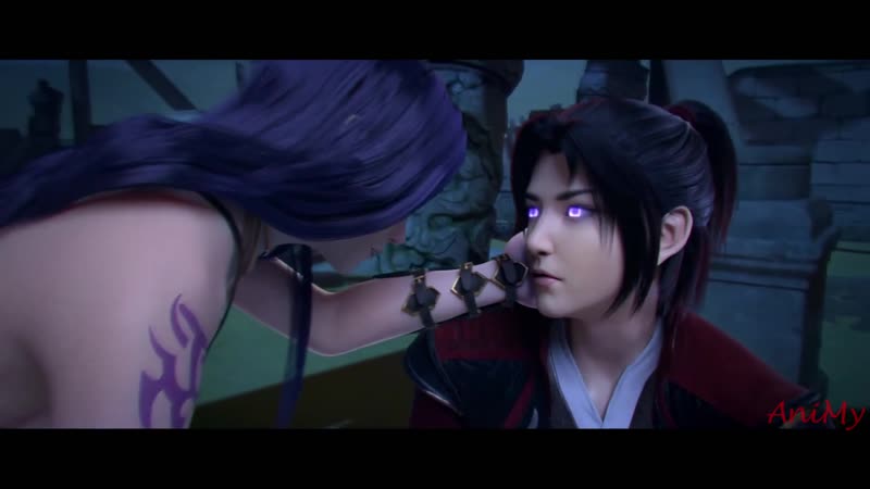 Расколотая битвой синева небес 3 сезон 1 серия [doupo cangqiong 3rd season] озвучка animy 1080p