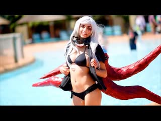 Colossal con 2015 (колоссал кон 2015) cosplay at a water park (косплей в водном парке)