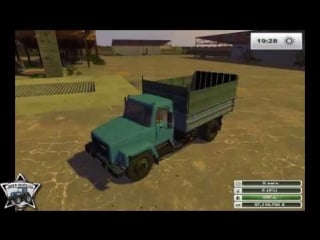 Грузовик "газ 3309" для farming simulator 2013