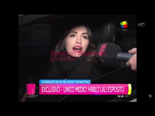 Habló lali espósito