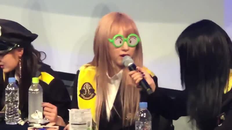 엑시 여기 남겨진 설아 언니 팬 분들께 한마디 해 주세요 수빈 여러분 설랑단 여러분 너무 걱정하지마이크는 마시구요