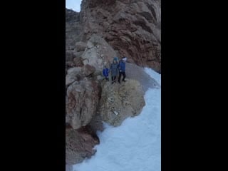 Пляж васили зимой, балаклава