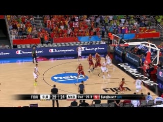 Slovenia v mkd group c game highlights eurobasket 2015