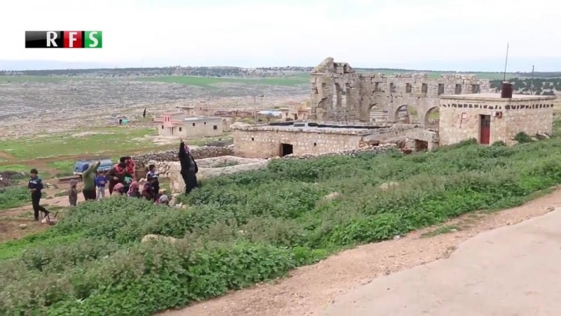 Боевики молодые оппозиции наступают на город африн#2