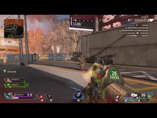 Both pathfinders, both model p, both using prowler and both apex gods!