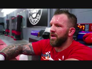 Ryan bader training with daniel sarafian