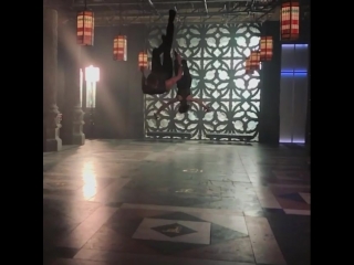 Со съёмок тренирои клэйс