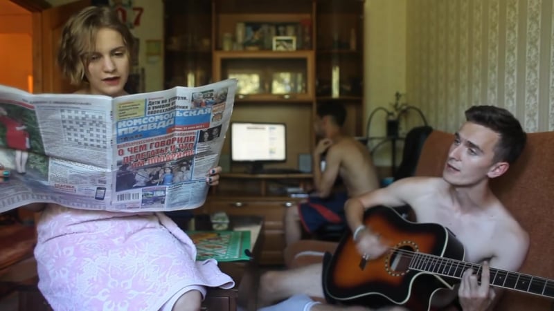 «раздевайся и иди работать, все в простом» песня группы судороги степана