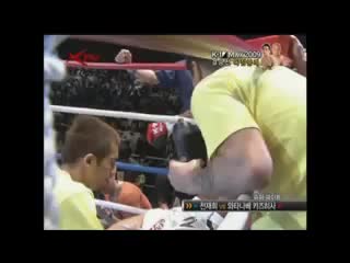 K 1 max wgp final 2009 jae hee cheon vs kazuhisa watanabe (26 october 2009) part 2