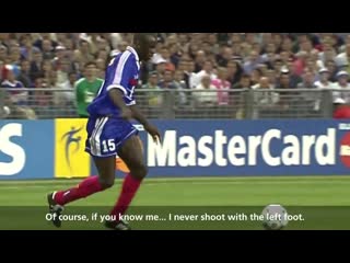 Lilian thuram (two goals against croatia 1998)