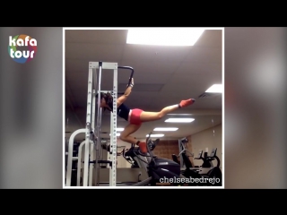 Sls workout girls very beautiful and very strong