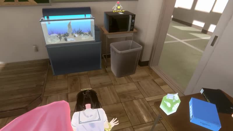 [perpetuumworld] приколы японского хулигана в вр ( chupa chupa vr )