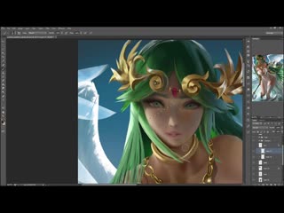 Sakimichan palutena vid process