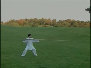 Chen taijiquan long pole form