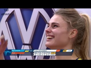 Yuliya levchenko pb high jump european athletics indoor championships belgrade 2017