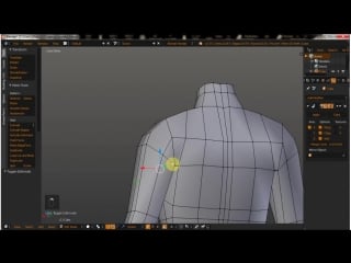 [nhị quang] timelapse blender 2 75 modeling simple body (anime style)