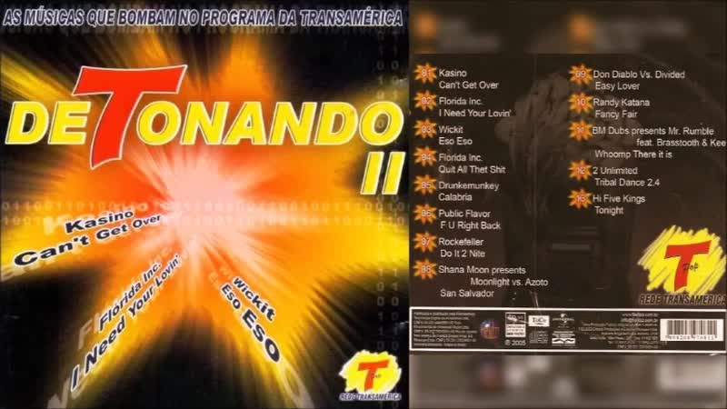 Detonando vol 2 transamérica 100,1 fm (2005)