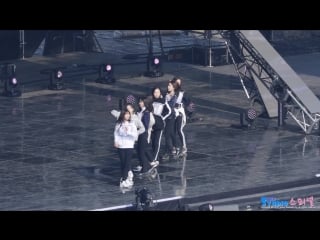 180210 씨엘씨 투더스카이 사복 리허설 직캠 clc rehearsal fancam to the sky (강릉 케이팝 월드 페스타) by spinel