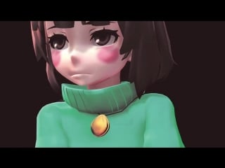 (mmd undertale frisk and chara) karma (rus)