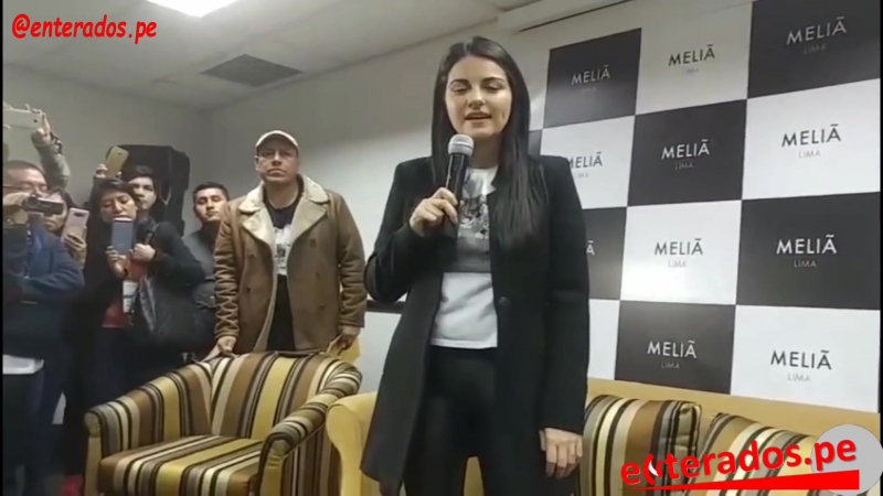 Entrevista con maite perroni en perú y conferencia