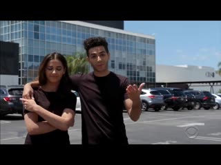 Mena massoud and naomi scott cute and funny moments!