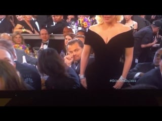 Lady gaga golden globes 2016 leos reaction