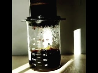 An aeropress coffee rainstorm #aeropress #thirdwav лондон 13 06 2017