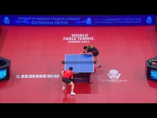Liang jingkun vs fan zhendong | german open 2019 (1/2)