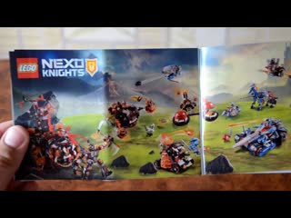 Обзоры #4 lego nexo knights chaos catapult (70311)