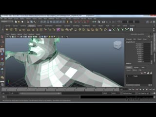 Modeling a character in maya | 0105 adding new detail to an existing model