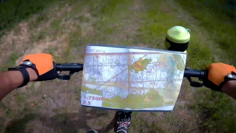 Вело ориентирование ярцево 2018 yar velo/action cam