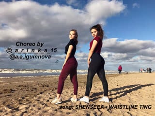 Choreo by arinka&anastasia shenseea waistline ting