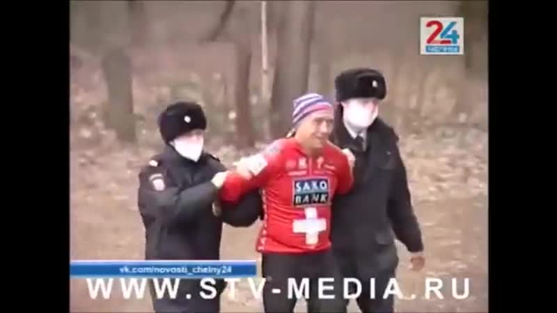 Пытался убежать от полиции