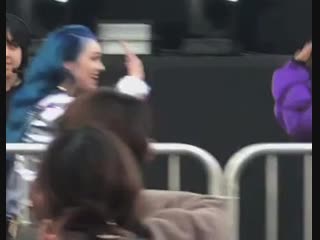181111 (g)i dle's soyeon and miyeon k/da @ fancam