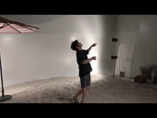 [backstage] чансоб working is so tiring ^ ^ (unreleased behind video 18)