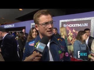 Taron about sex scene with richard madden