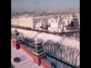 Удивительный полёт над москвой