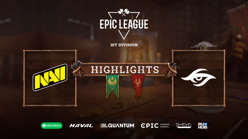 Natus vincere vs team secret | highlights | epic league season 2