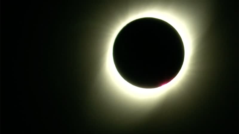 Полное солнечное затмение в южной америке