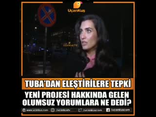 Tuba büyüküstün gelen eleşti̇ri̇lere i̇şte böyle yanit verdi̇