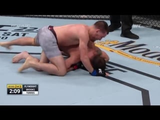 Ufcs jarred brooks loses fight when he knocks himself out trying to slam someone lol vi