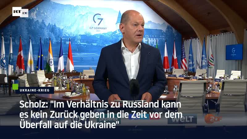 "im verhältnis zu russland kann es kein zurück geben in die zeit vor dem überfall auf die ukraine" – scholz