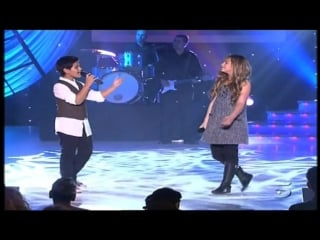 Abraham mateo (11 años) y caroline costa (13 años) without you calidad hq