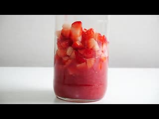 리얼 딸기 우유 만들기 fresh strawberry milk 한세