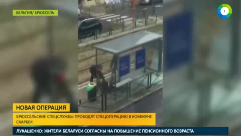 Полиция брюсселя ранила в ногу беглеца со странным рюкзаком
