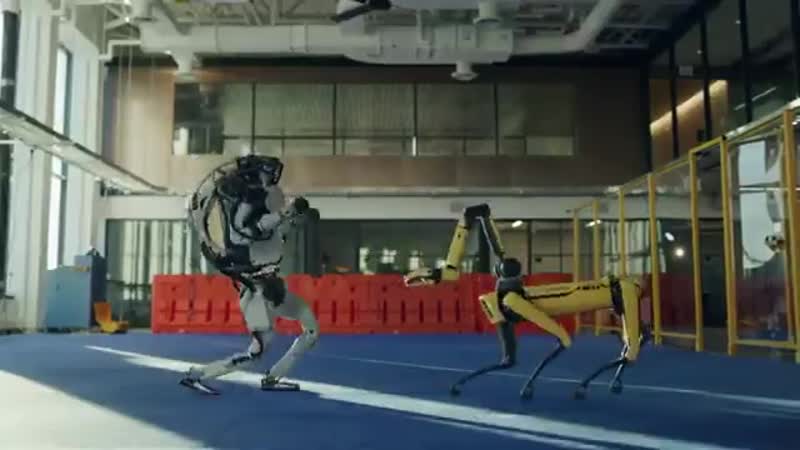 Танцующие роботы от boston dynamics как тебе такое, робот фёдор?