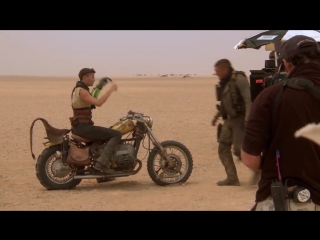 Mad max fury road full behind the scenes movie broll tom hardy, charlize theron
