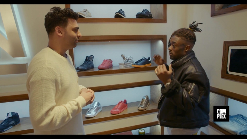 Lil uzi vert новый гость программы sneaker shopping