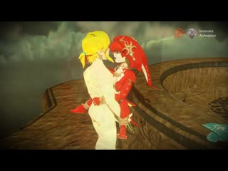 Mipha spend some time together parody innocent animation